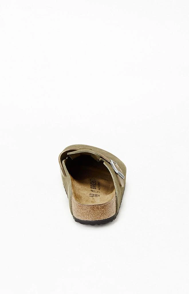 Birkenstock Boston Mixed Leather Clog Thyme 3