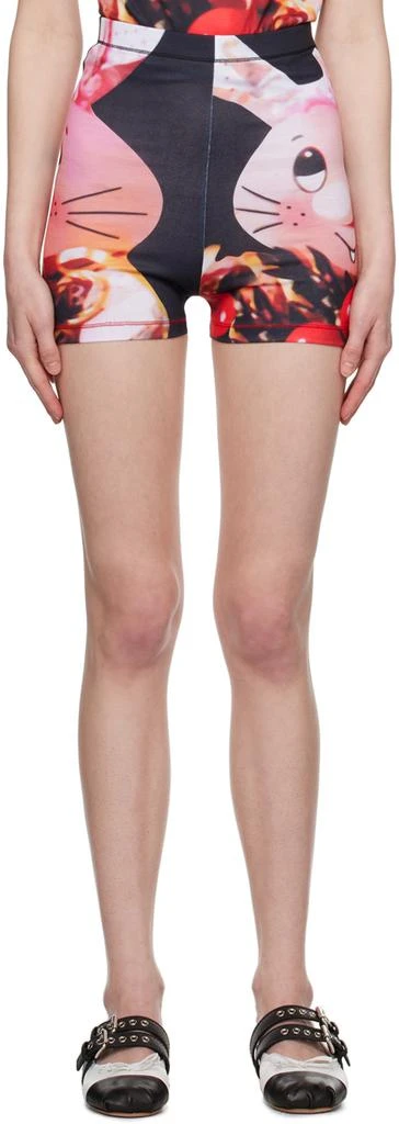 CHOPOVA LOWENA SSENSE Exclusive Multicolor Face Shorts 1