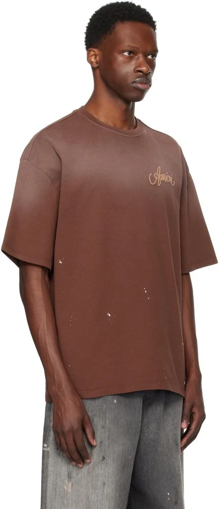 AMIRI Brown 
AMIRI Design Studio
 T-shirt 2