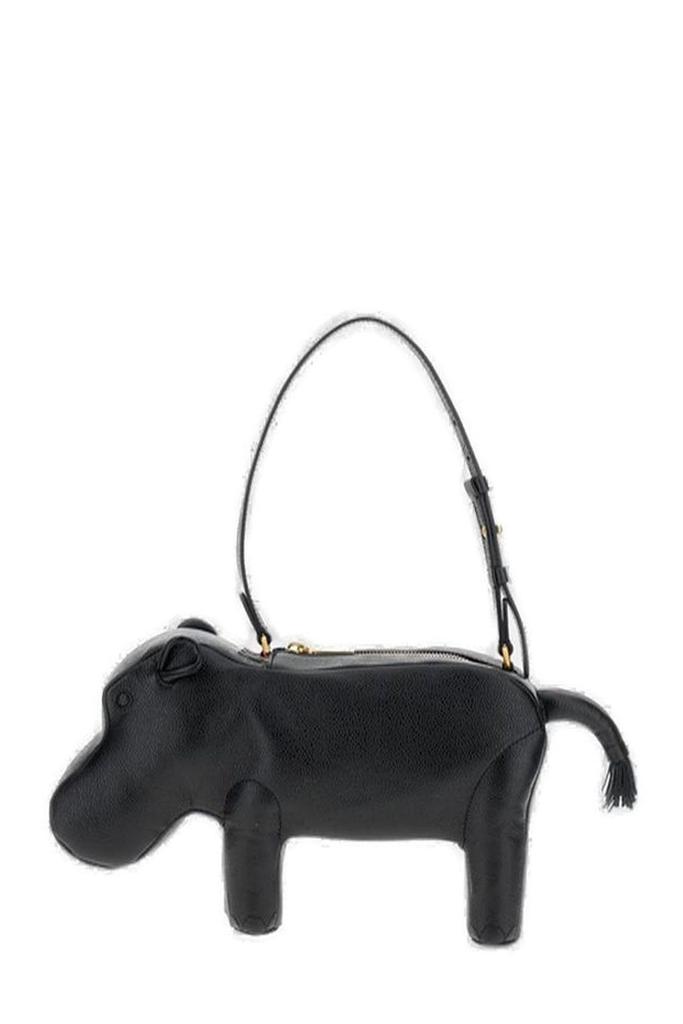 Thom Browne Gray Mini Hector Bag - Shoulder Bags - Compare