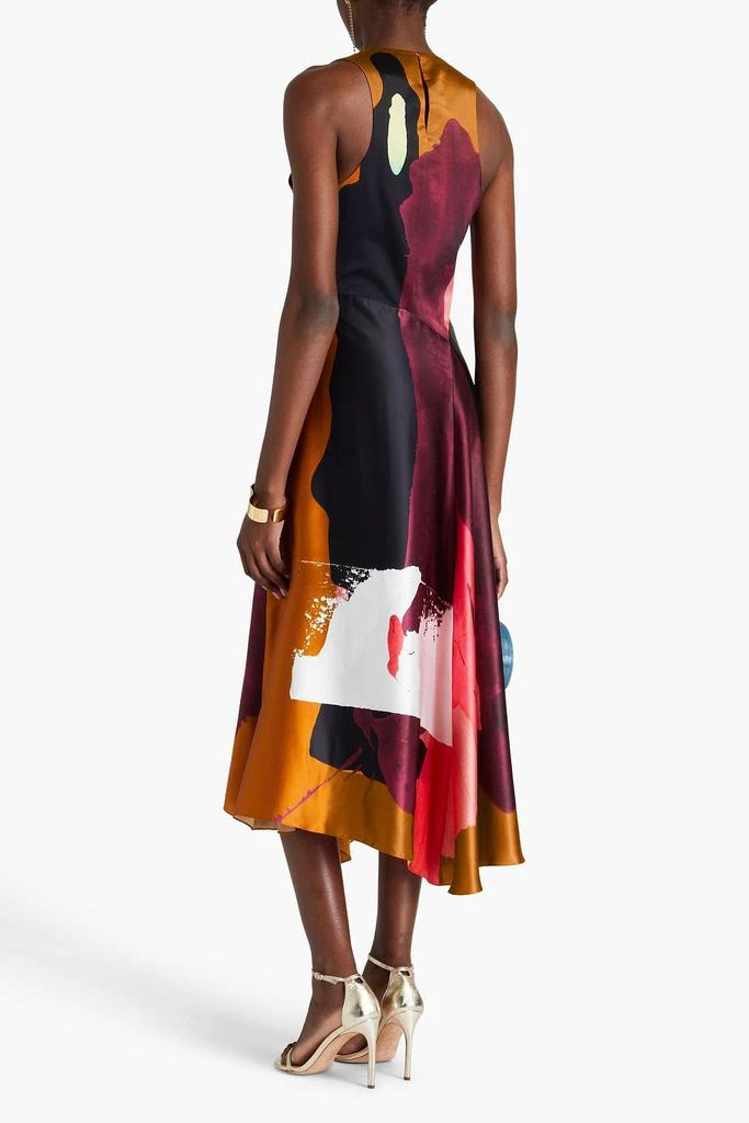 ROKSANDA Toa printed silk-satin midi dress 3