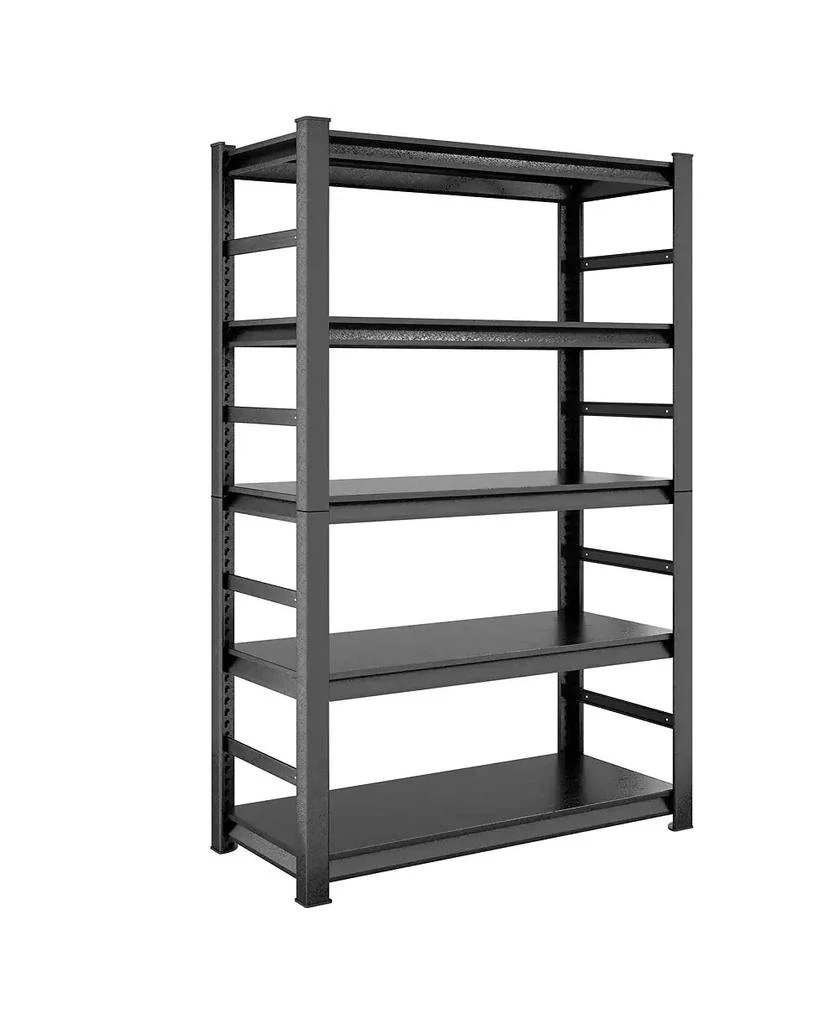 Flynama Storage Shelves 5 Tier Heavy Duty Metal Shelving Unit Adjustable Shelving Units and Storage Rack Kitchen Garage Shelf H78 W47.2 D18