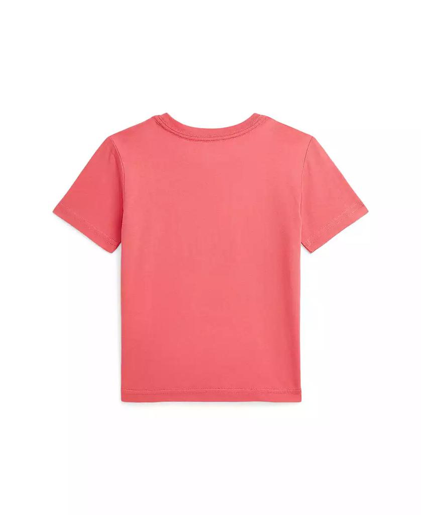Ralph Lauren Toddler and Little Boys Madras-Logo Jersey T-Shirt