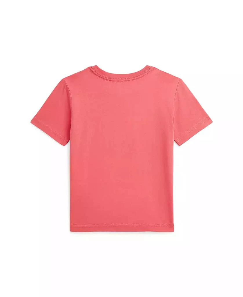Ralph Lauren Toddler and Little Boys Madras-Logo Jersey T-Shirt 2