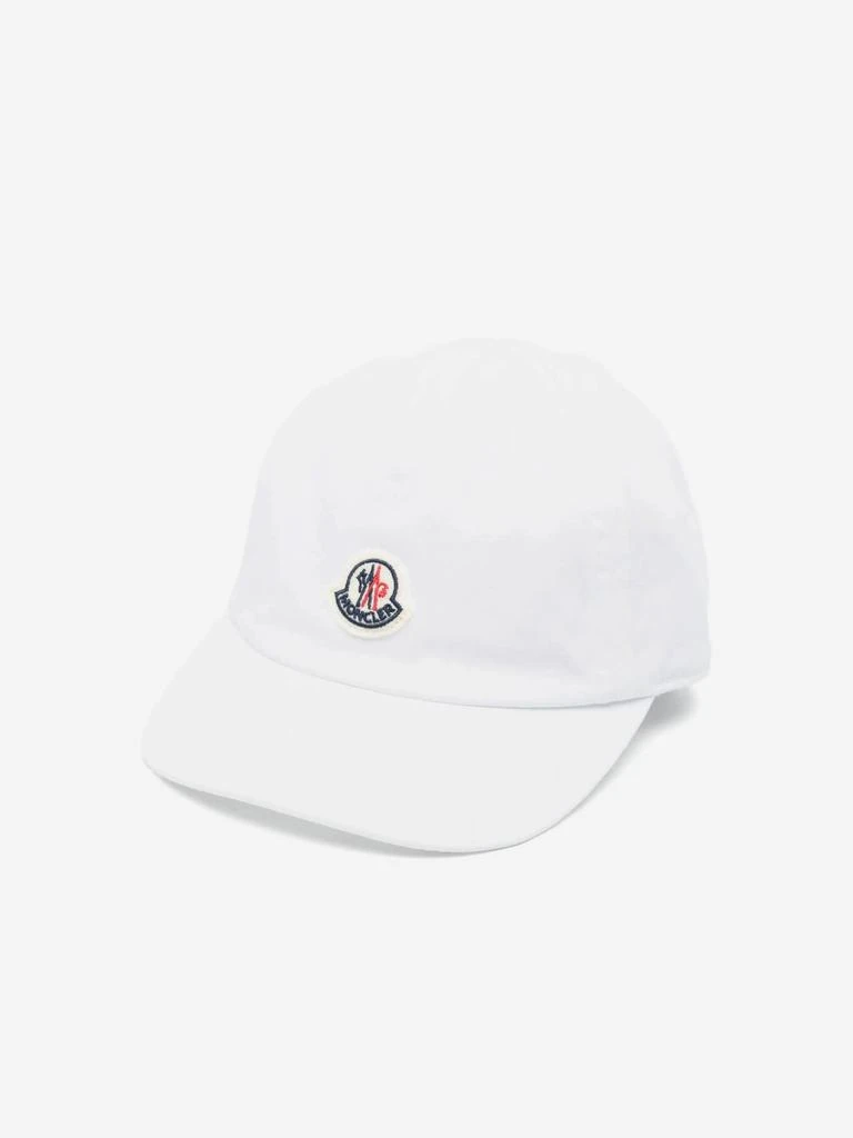 Moncler Moncler Enfant Baby Boys Logo Baseball Cap in White