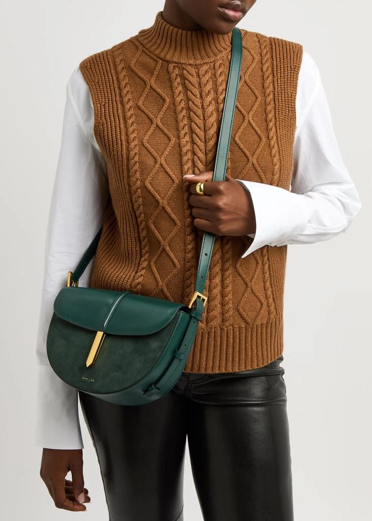 Demellier Tokyo Saddle leather cross-body bag 5