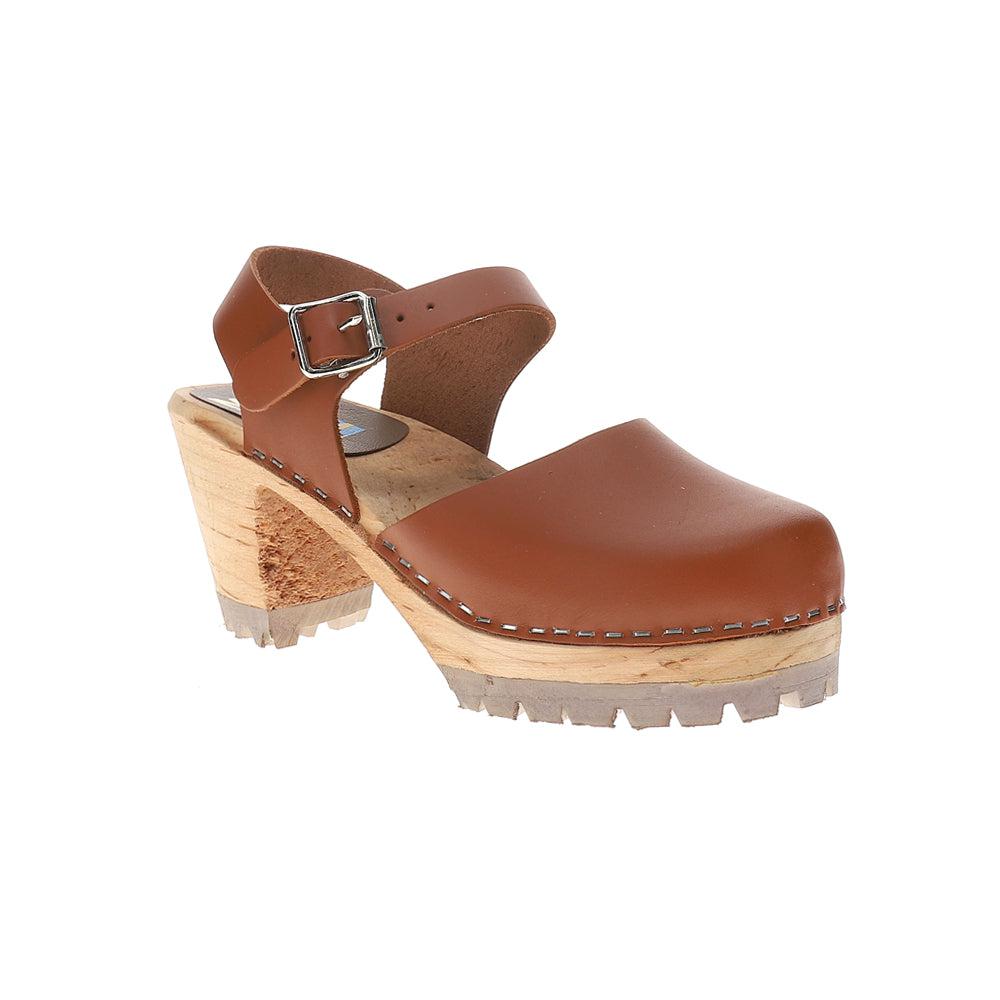 MIA Abba Platform Ankle Strap Clogs