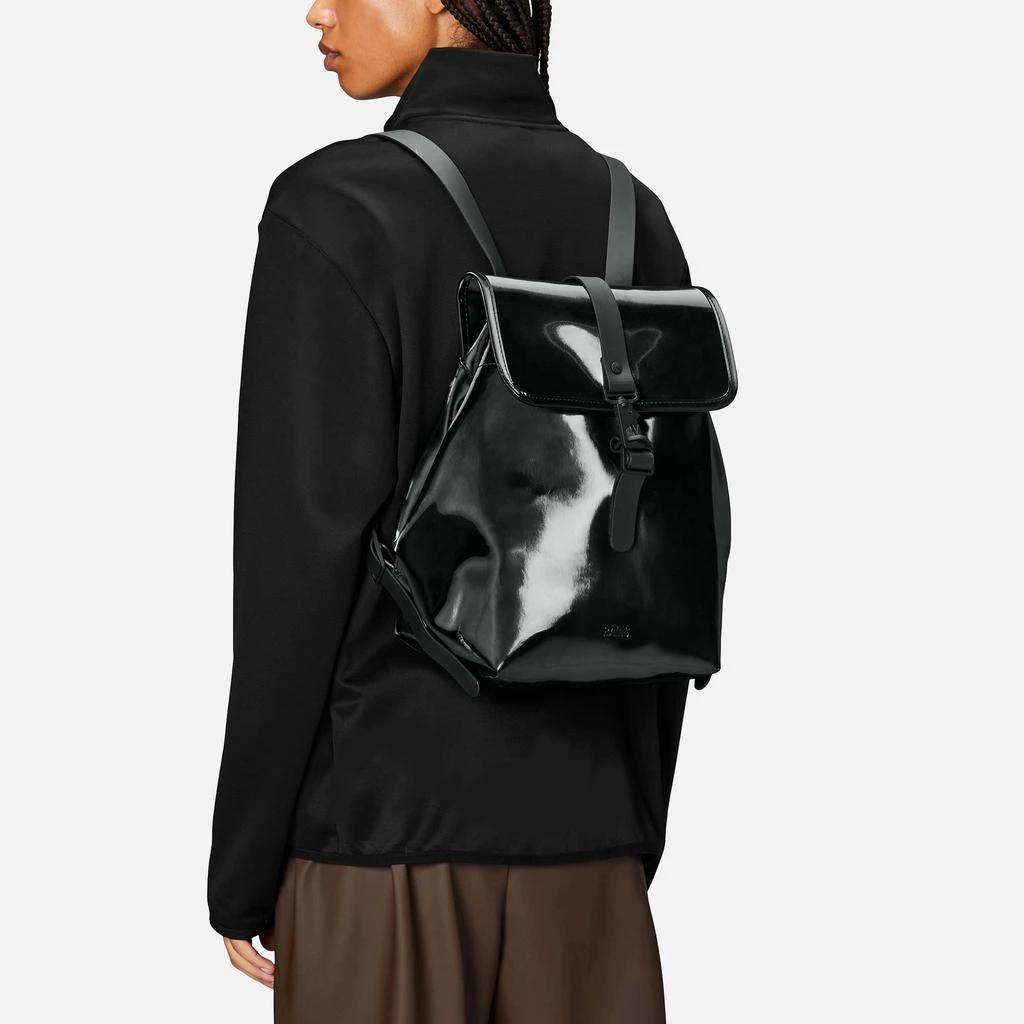 RAINS Rains W3 Matte Shell Bucket Backpack 2