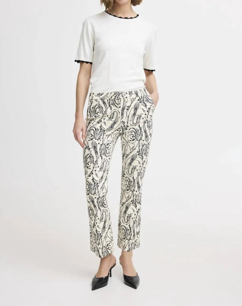 b.young B.Young - Decka Paisley Pant 2