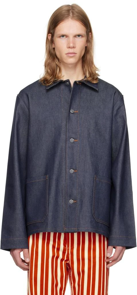 A.P.C. Indigo Kerlouan Denim Jacket 1