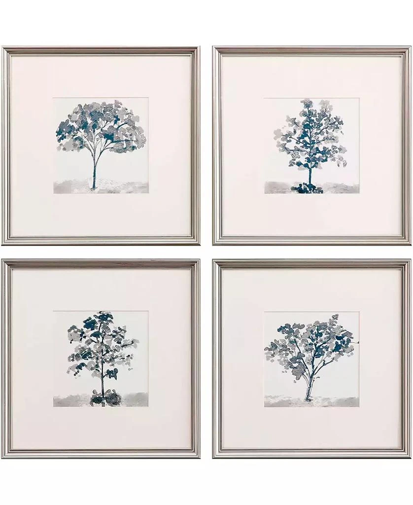 Paragon Picture Gallery Slate Trees Wall Art Set, 4 Piece