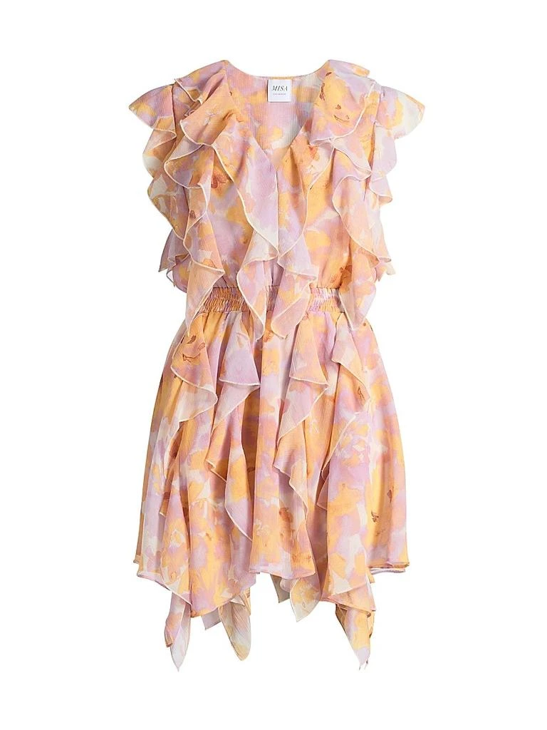 Jasmine Floral Ruffle Minidress