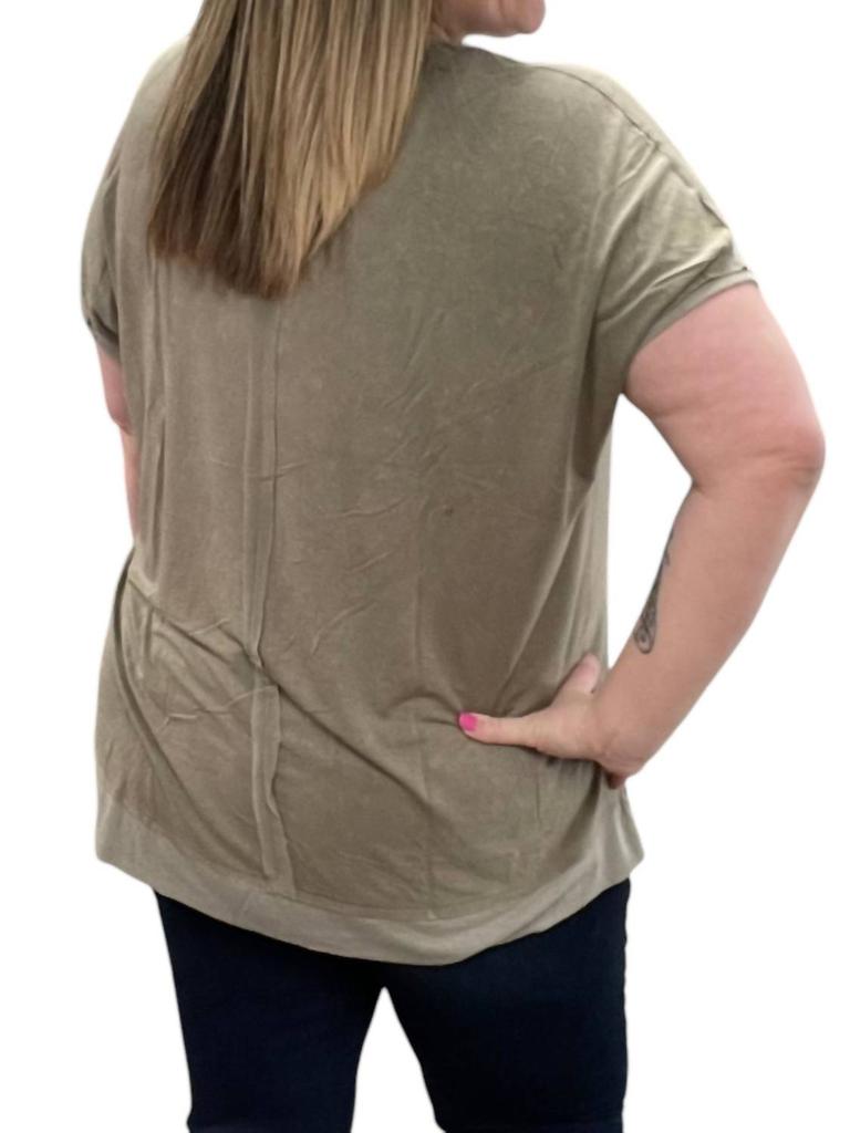 Kori Kori - Washed Knit Tunic Top