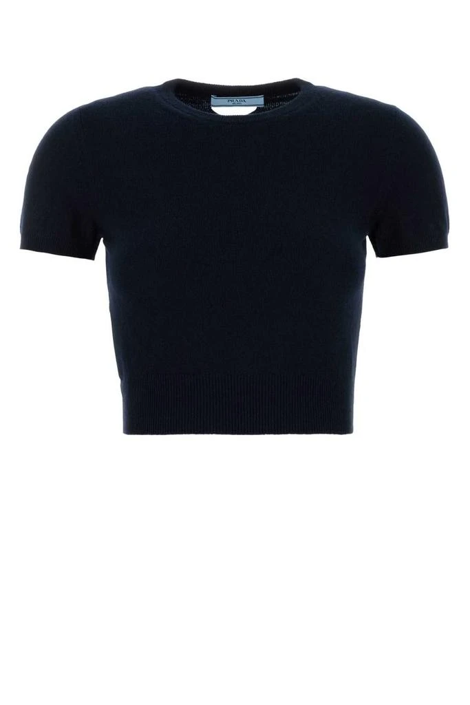 Prada Prada Crewneck Short-Sleeved Jumper 1