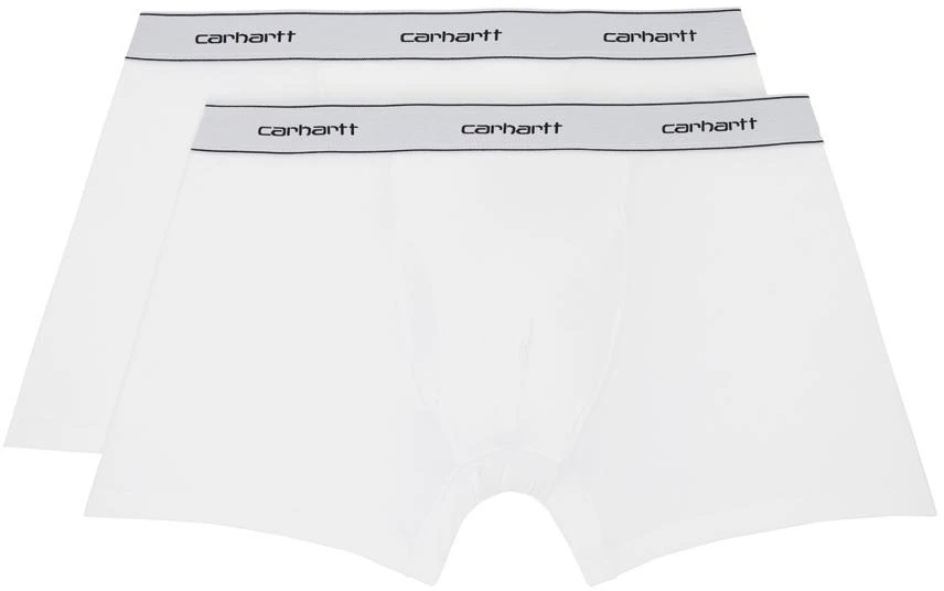 Carhartt WIP Two-Pack White Boxers 1