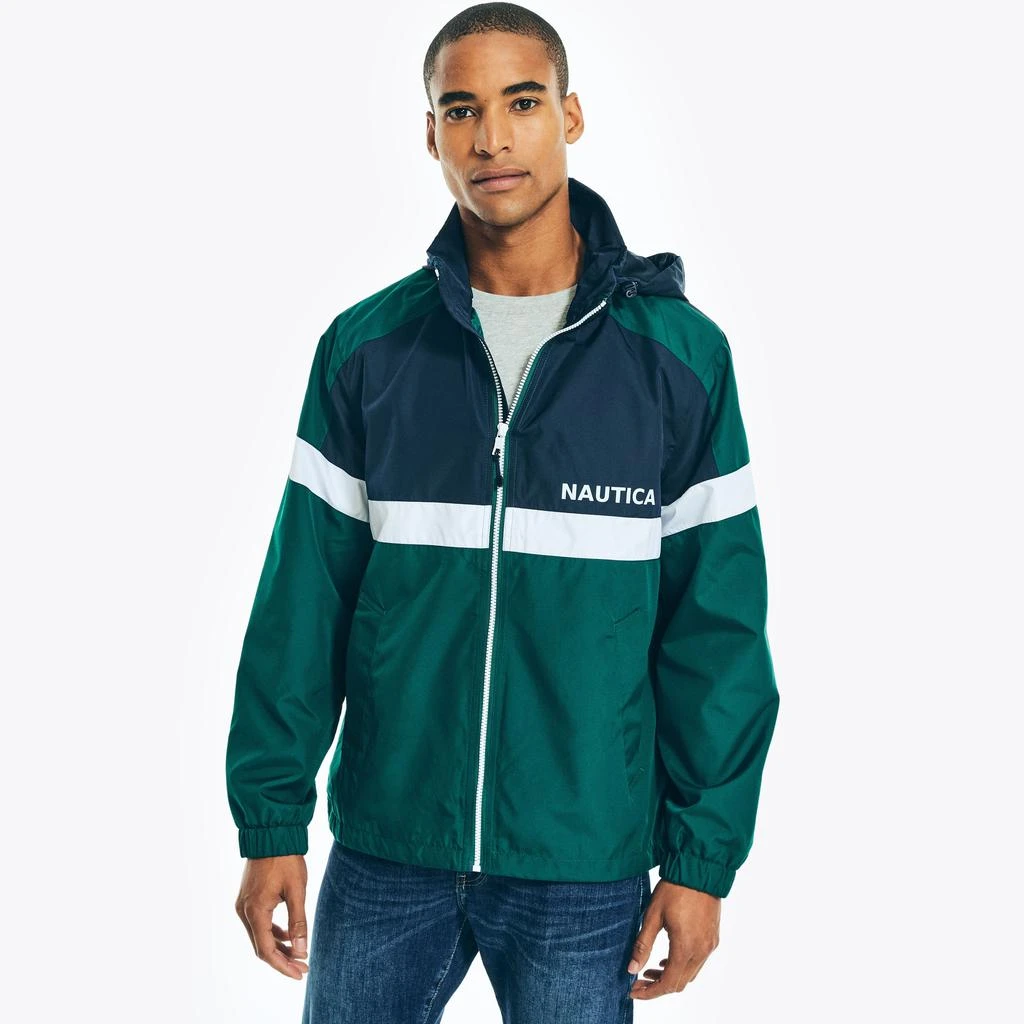 Nautica Mens Lightweight Colorblock Jacket 4