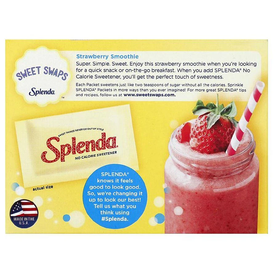 Splenda No Calorie Sweetener Packets 3