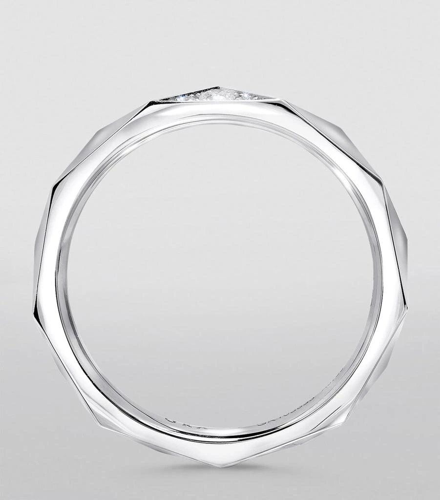 Graff White Gold and Diamond Laurence Graff Signature Ring 5