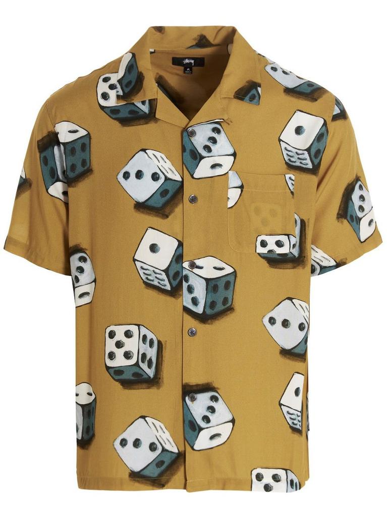 NA Graphic print yellow Shirt