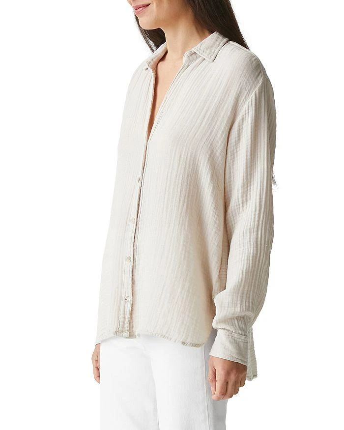 Michael Stars Relaxed Button Down Top 3