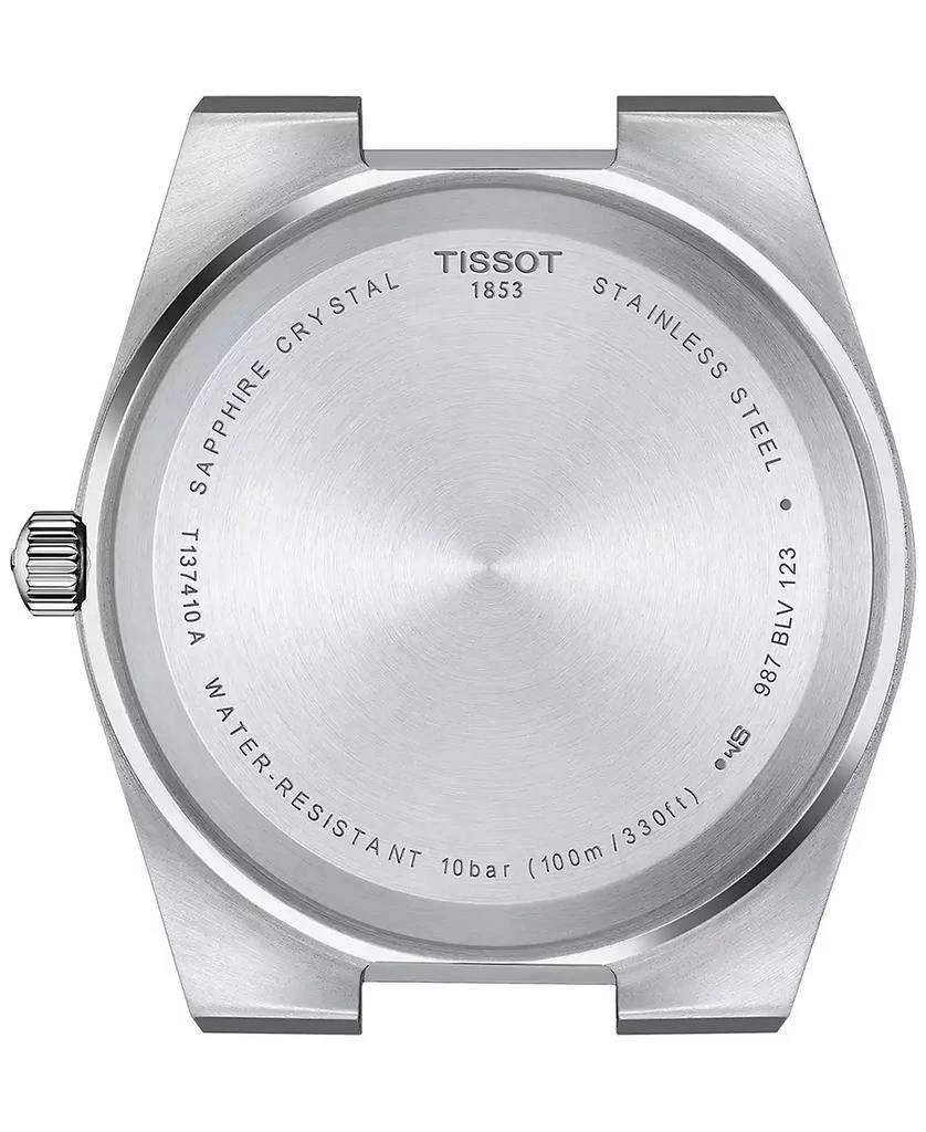 Tissot Men's PRX Blue Leather Strap Watch 40mm 2