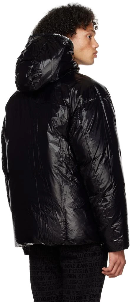 Versace Black Coated Down Jacket 3