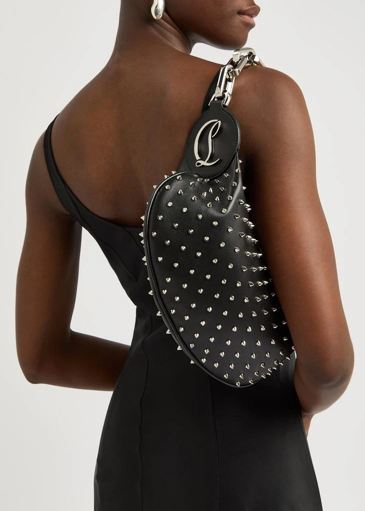 Christian Louboutin Le 54 spike-embellished leather shoulder bag 5