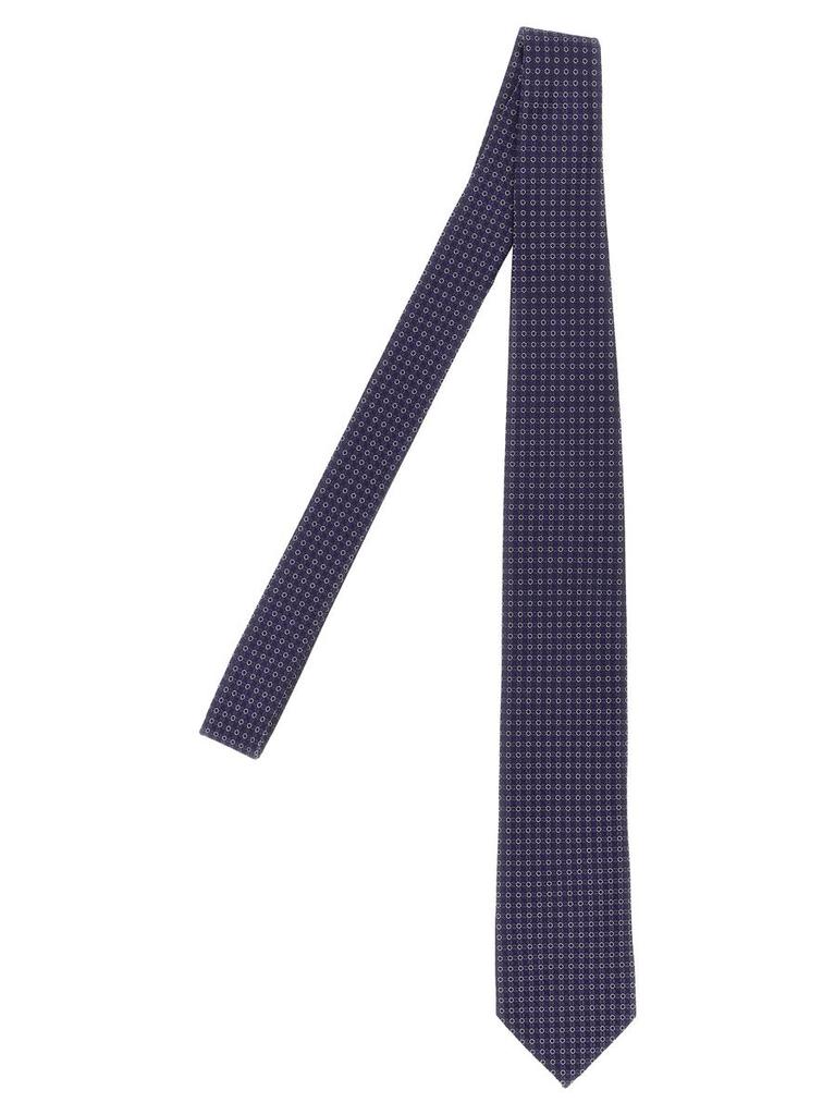 PAL ZILERI Pal Zileri Patterned Silk Tie