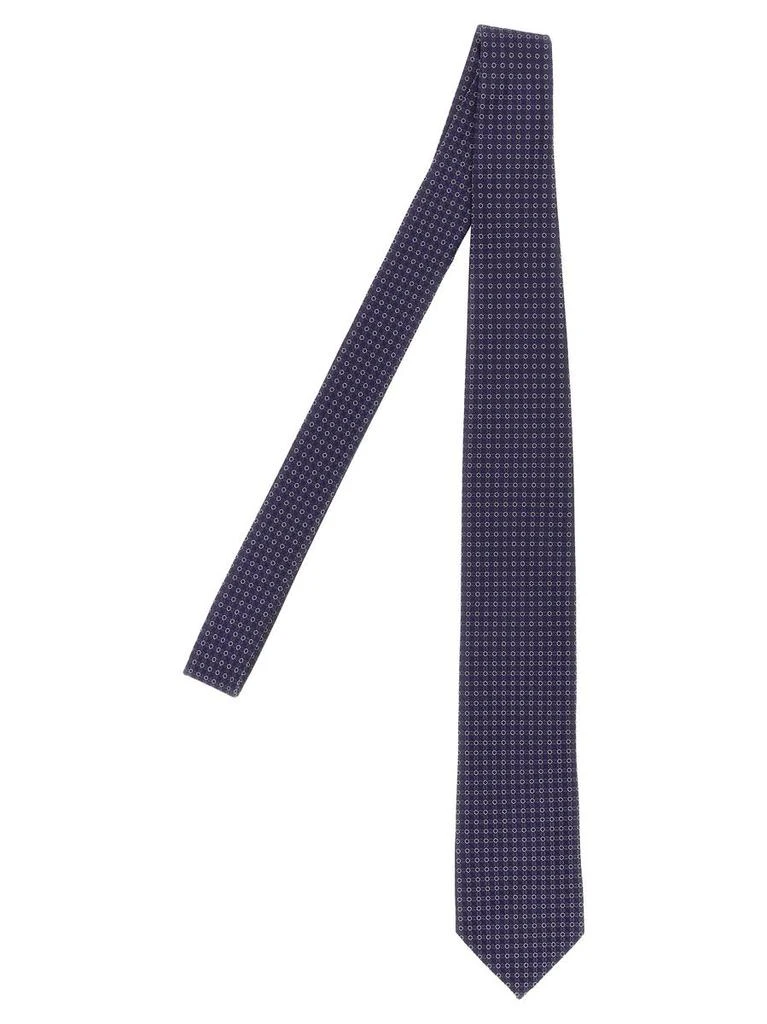 PAL ZILERI Pal Zileri Patterned Silk Tie 1