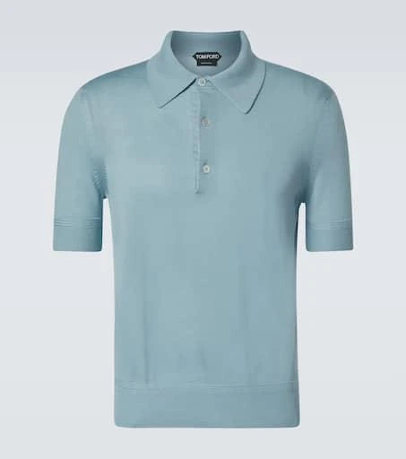 Tom Ford Cashmere and silk polo shirt 1