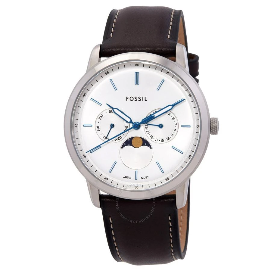 Fossil Neutra Quartz Silver Dial Men's Watch FS5905 1