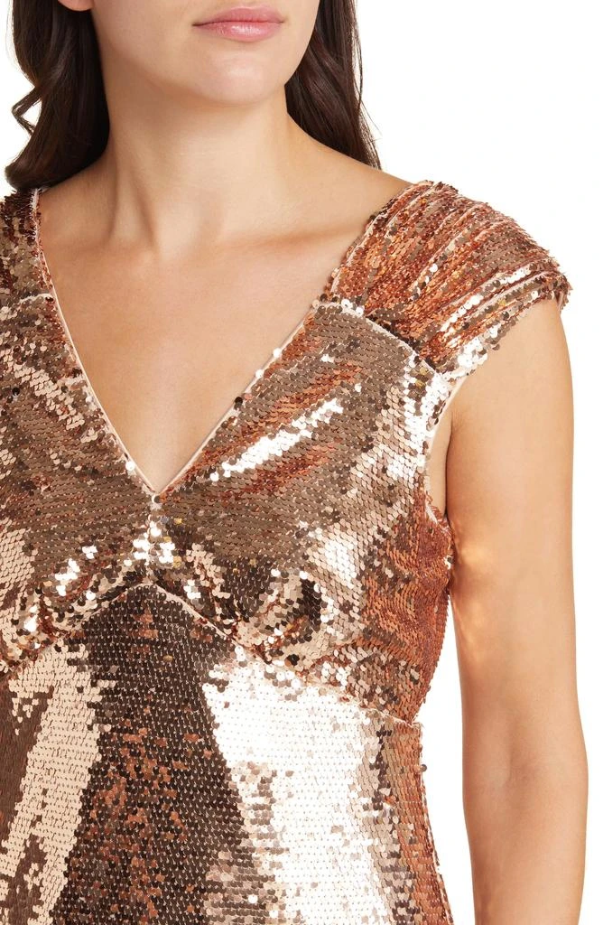 Adelyn Rae Konnie Sequin Midi Dress 4