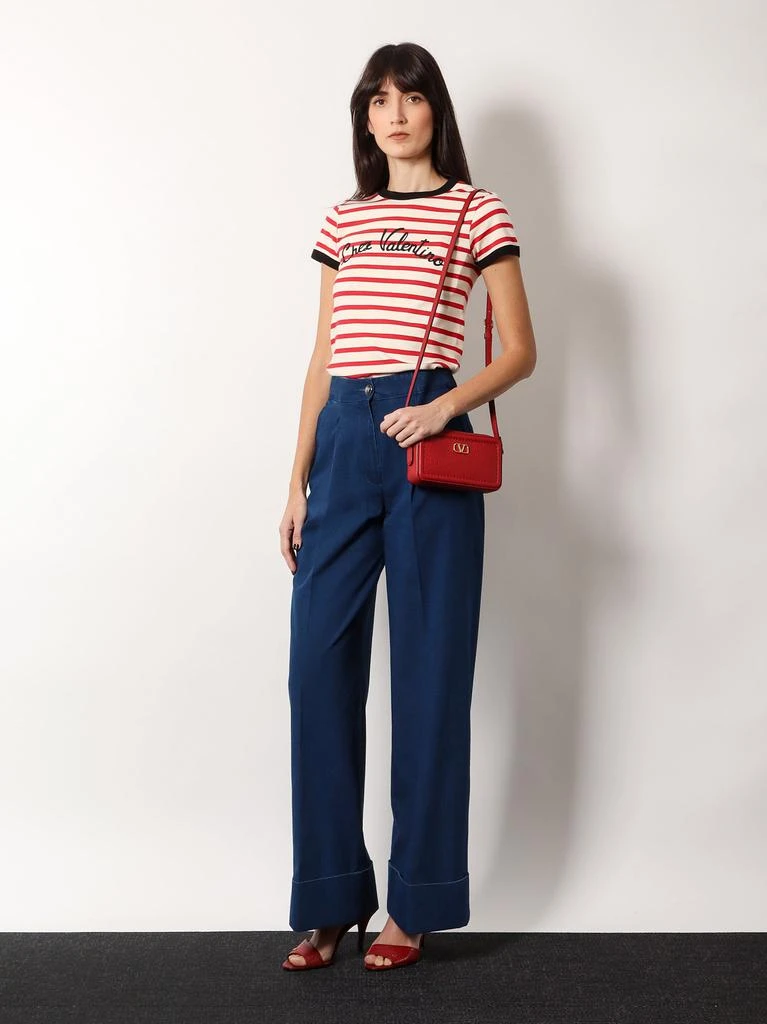 Valentino Valentino garavani alltime leather shoulder bag with vlogo signature detail 2