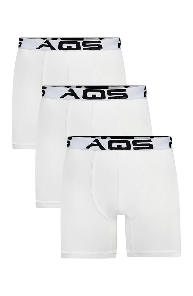 AQS Classic Fit Boxer Briefs - Pack of 3