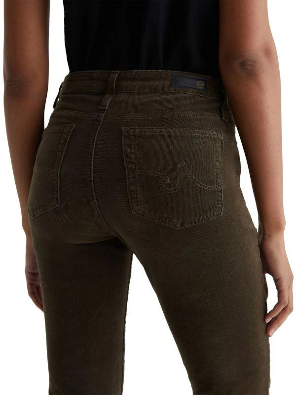 AG Jeans Mari Corduroy Straight-Leg Jeans 6