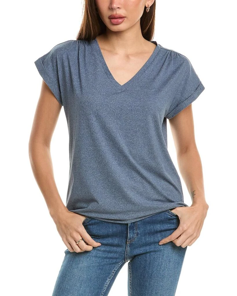 Bobeau Shirred T-Shirt 1