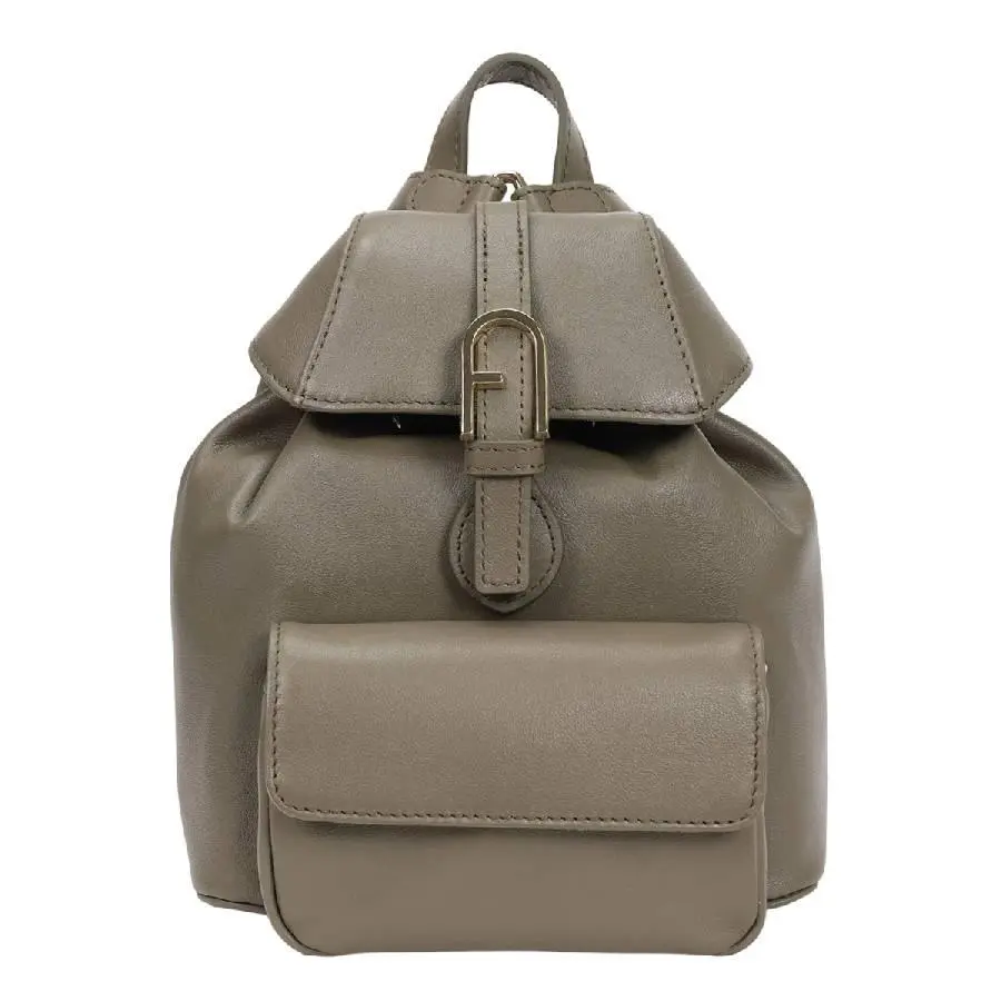 furla backpack mini Furla Logo-buckle Leather Backpack