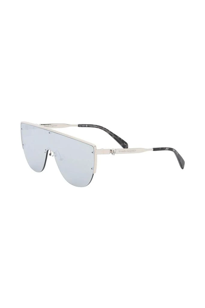 ALEXANDER MCQUEEN sunglasses with mirrored lenses and mask-style frame 2