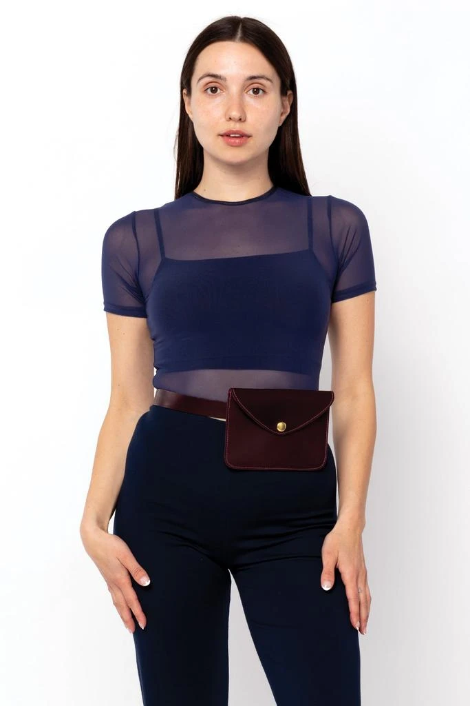 Los Angeles Apparel RLH3428 - Belted Envelope Wallet 18