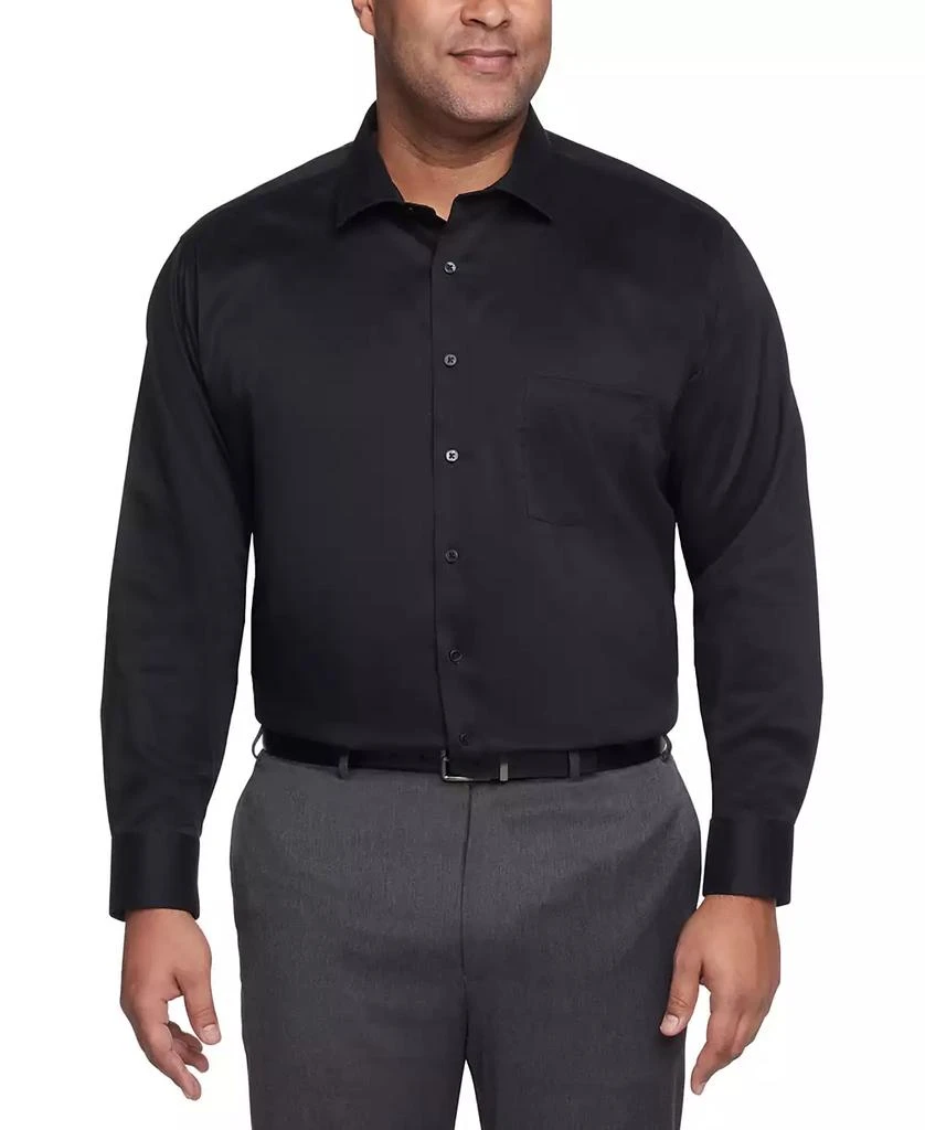 Van Heusen Tall Men's Ultra Wrinkle Free Solid Dress Shirt 1