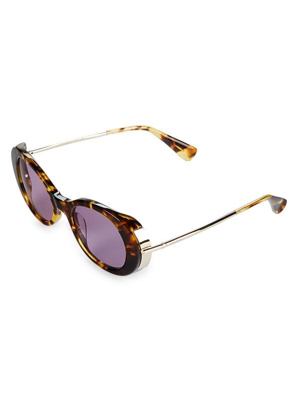 Max Mara 51MM Oval Sunglasses - Sunglasses - BeyondStyle Max Mara 51MM Oval Sunglasses - Sunglasses - BeyondStyle