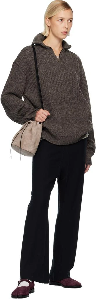 MAISON MARGIELA Black Gusset Sweatpants 4