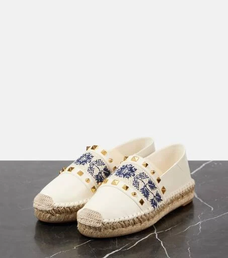 Valentino Country leather espadrilles 4