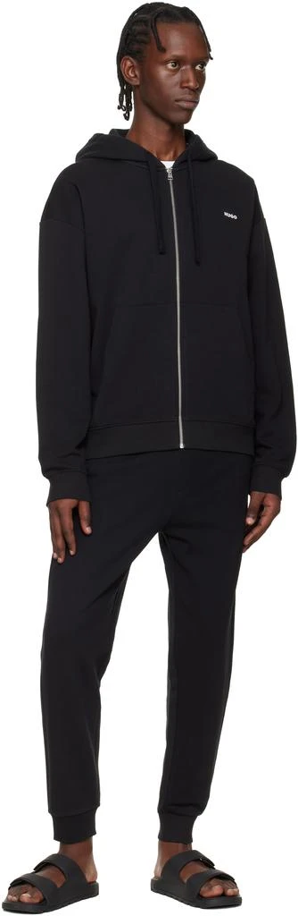 Hugo Boss Black Logo Double Touch-Closure Sandals 5