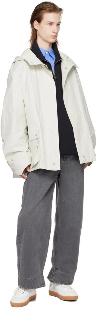 Solid Homme Navy Half-Zip Sweater 4