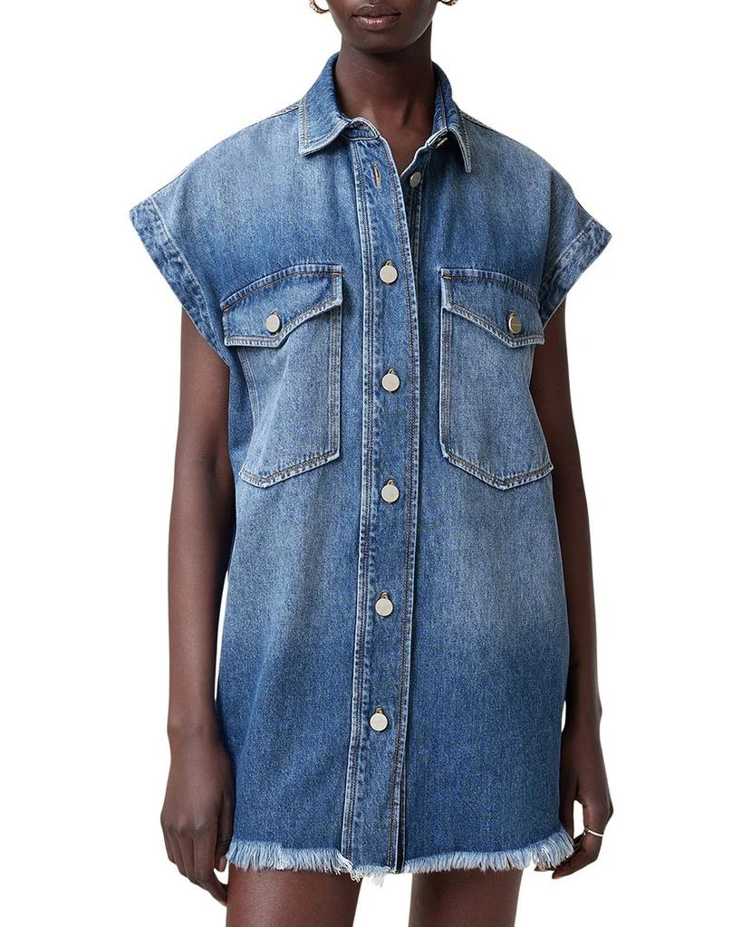 ALL SAINTS Faye Denim Dress 4