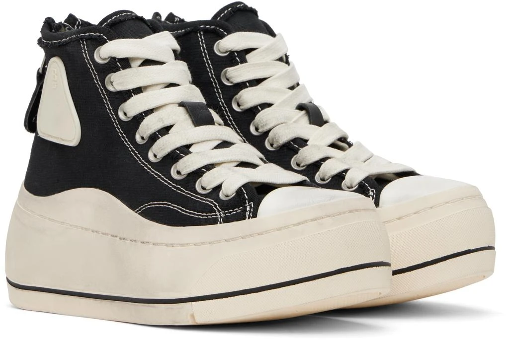R13 Black Kurt High Top Sneakers 4