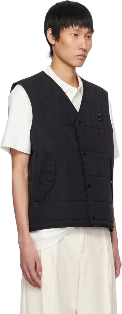 Hugo Boss Black Nylon Stacked Logo Vest 2