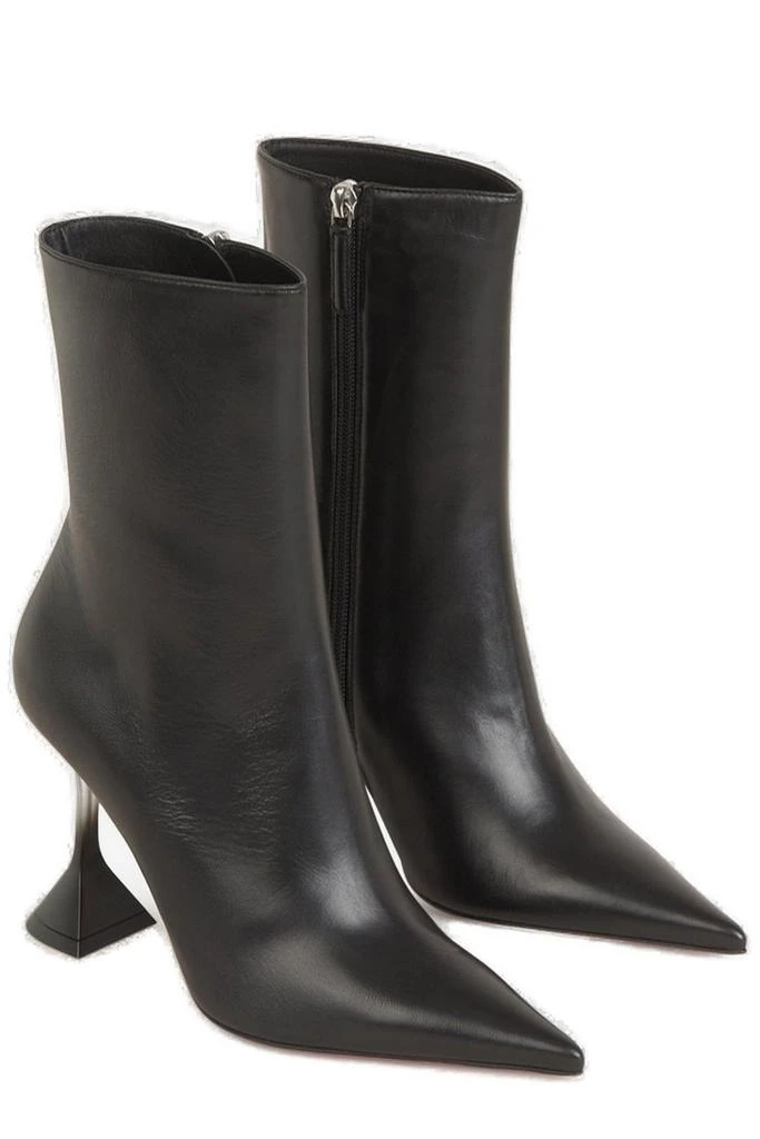 Amina Muaddi Amina Muaddi Giorgia Glass Heeled Boots 2
