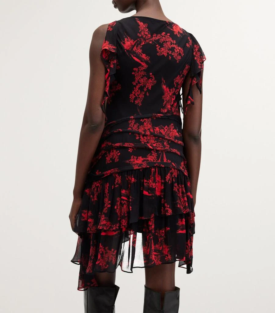 ALL SAINTS Floral Callie Mini Dress 6